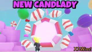 NEW CANDYLAND RACE X7 WINS!! (Race Clicker)