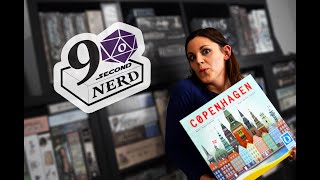 90 Second Nerd Board Game Review: Copenhagen