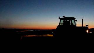 Silage 2016:  Ford 7610 Mowing Night Shift [HD]