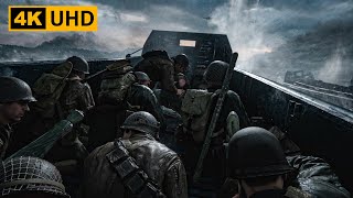 Call of Duty: WWII | Immersive Realistic Ultra Graphics Gameplay [4K 60FPS UHD] D-Day