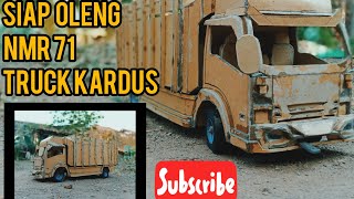 Riview Miniatur Truck Kardus. ISUZU NMR 71 ( PART 2)