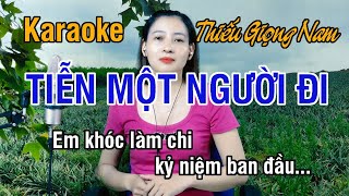 Tiễn Một Người Đi ✔ Karaoke Thiếu Giọng Nam ► Song Ca Với Ngọc Lan ❖ Thiết TV