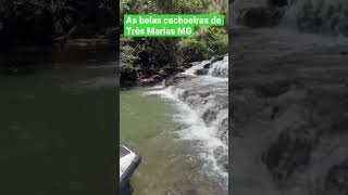 Às belas cachoeiras de Três Marias Mg , alugamos ranchos e suite para temporada #pescaesportiva