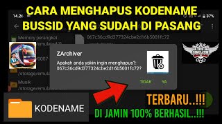 CARA MENGHAPUS KODENAME BUSSID - DI JAMIN BERHASIL...!!!