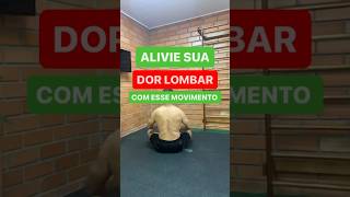 Alivie sua dor lombar com esse movimento