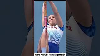 Women pole vault Jump Battle Round#shorts #youtubeshorts #trackandfield #athletics