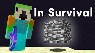 How I Obtained Bedrock