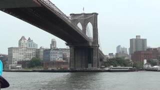 What It Looked Like in 2012 - Brooklyn Bridge from Underneath - Stunning Video Footage, NYC, USA