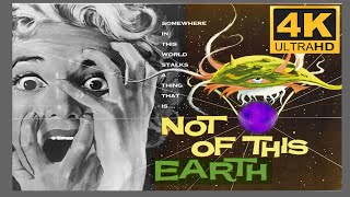 Not of This Earth  (1957) Colourised with 4K Upscale. | #freemoviesonyoutube