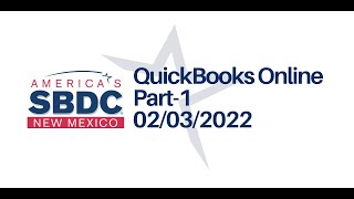 QuickBooks Online WEBINAR Part 1 2022 02 03