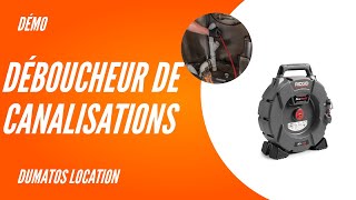 Avant / Après utilisation du débouche canaisation - DUMATOS LOCATION