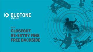 WAVE - Closeout Fins Free Re-entry Backside - Duotone Academy