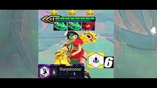 6 SHARPSHOOTER 6 WARLORD 3 STAR JINX | Teamfight Tactics