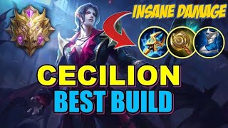 MLBB CECILION LEGENDARY GAMEPLAY