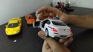 Police BMW M6 White Diecast بی ام و پیام کالا