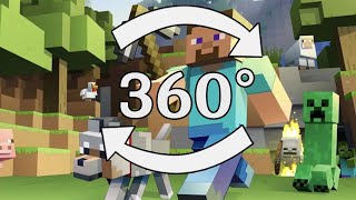 Minecraft's First Trailer in a Movie Theater - 360 Video Experience