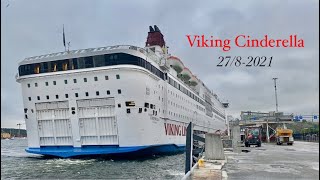 VIKING LINE M/s Viking Cinderella arriving Stockholm