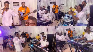 BEST AFROBEAT LIVE BAND JAM🔥|EMMA ON BASS🎸|Awesome Jam session🎛️So much Fun😀Enjoy till the end🎧