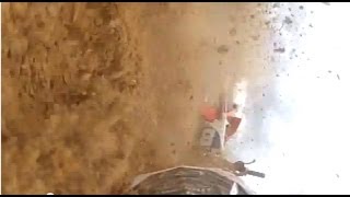 Motocross + Crash = Me screaming like a girl! GoPro