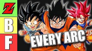 RANKING EVERY ARC In ALL Of Dragon Ball | Tier List