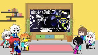 Undertale react to the world revolving.