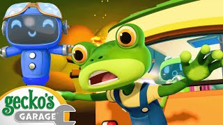 Caravan Catastrophe | Max the Monster Truck| Gecko's Garage | Animal Cartoons