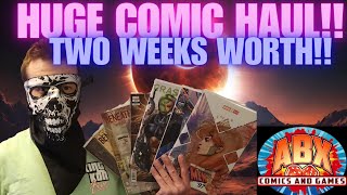 NEW COMIC BOOK HAUL UNBOXING- ABX- MY ONLINE COMIC SHOP SAGA.  MASSIVE #unboxing