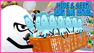 Roblox - Drink Blue Ramune And Hiding Places Store in Secret Staycation