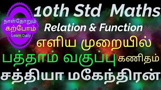 பத்தாம் வகுப்ப கணிதம் (10th std maths) குறியீடுகள் Symbols subject Teacher P. Sathiya Mahendran