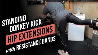 One of the Best Glutes Exercises with Resistance Bands! Best Resistance Bands Exercises for Glutes!