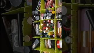 cosmetic drawer organization idea#trending #art #viral #recycliing #youtubeshort