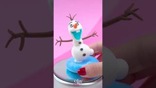 Frozen Olaf Clay Tutorial #shorts #youtubeshorts #olaf #frozen