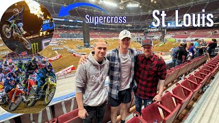 Our First Supercross Race!! | St. Louis Trip | 2024 Supercross