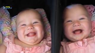 Funny babies Laughing Compilation - 2018