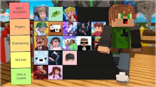 I Ranked EVERY Bedwars Youtuber in a Tier list..