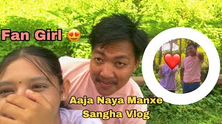 Vlog With My Fan Girl 😍Naya Naya Manxe Haru Sangha Full Masti 🔥😁