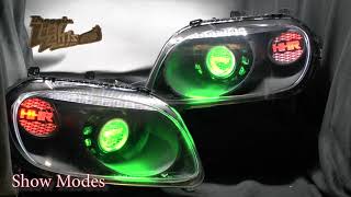 Chevy HHR Retrofit Headlights