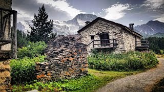 Thru Hiking The Via Alpina Red Trail Stage R120 Refuge De L'Archeboc To Le Monal France French Alps