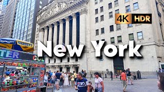 New York City Walking Tour: Discover Downtown Manhattan in 4K HDR