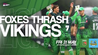 HIGHLIGHTS | Foxes THRASH Yorkshire To Win T20 Opener 💥🦊