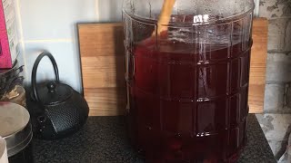 Making blackberry and nettle seed wine part 1 harvesting and primary fermentation