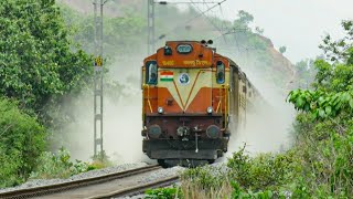 Tornado Of Konkan Railway:"Chota Packet Bada Dhamaka":Mangaluru Central Madgaon Exp