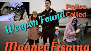 Gun Found Magnet Fishing! Police Called