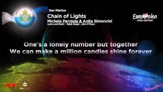 Michele Perniola & Anita Simoncini – Chain of Lights (San Marino) Eurovision Song Contest 2015