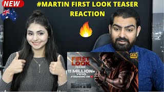 🔥 Australian Couple Reaction on #Martin - First Look Teaser [4K] | Dhruva Sarja | A P Arjun 🔥