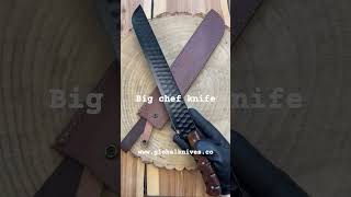 Big chef knife #knifelife #knife #knifemaker #knifemaking #handmade #usa #viral #knives #chef #chefs