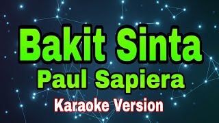 Bakit Sinta - Paul Sapiera/karaoke version #mix #karaoke