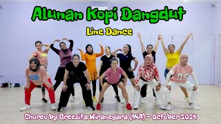 Alunan Kopi Dangdut Line Dance - Choreo Gresita W - by Melody Line Dance Gombong