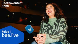 Hat Anastasia Kobekina überhaupt noch Lampenfieber? | bee.live Folge 1 I Beethovenfest Bonn