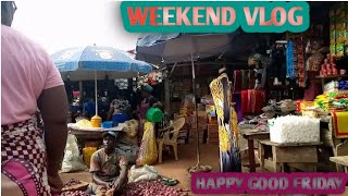 Vlog|Good Friday Shopping@Nigeria Local Market|Oregbeni Market